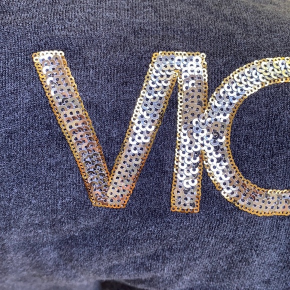 NWOT VICTORIA’S SECRET cropped sequin hoodie - Picture 6 of 6